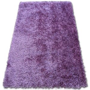 3kraft Kusový koberec SHAGGY LILOU fialový, velikost 80x150
