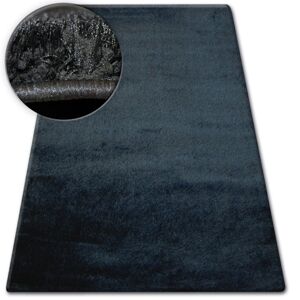 3kraft Kusový koberec SHAGGY VERONA ELLIOT černý, velikost 80x150