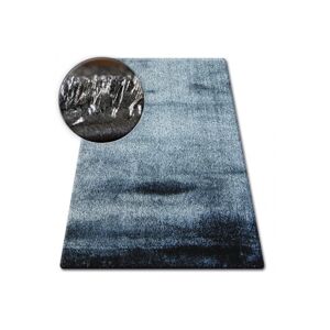 3kraft Kusový koberec SHAGGY VERONA LEE černý /stříbrný, velikost 200x290