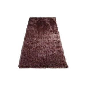 Dywany Lusczow Kusový koberec SHAGGY MACHO RHYS hnědý, velikost 200x290