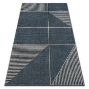 3kraft Kusový koberec SOFT MODERN šedý, velikost 280x370