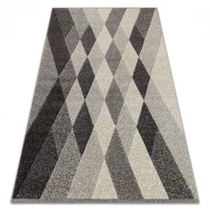 3kraft Kusový koberec FEEL DIAMANT šedý, velikost 240x330