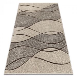 Dywany Lusczow Kusový koberec FEEL Waves béžový, velikost 280x370