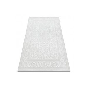 3kraft Kusový koberec AKRYLOVÝ VALENCIA 1525 slonová kost / bílý, velikost 200x300