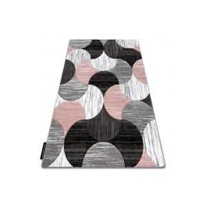Dywany Lusczow Kusový koberec ALTER Geo mušle růžový, velikost 240x330