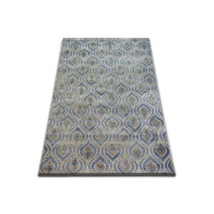 Dywany Lusczow Kusový koberec DROP JASMINE 030 světle modrý / kouřový, velikost 240x330