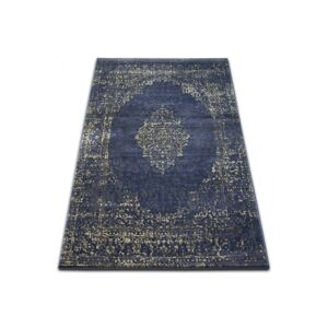 Dywany Lusczow Kusový koberec DROP JASMINE 455 tmavě modrý, velikost 240x330