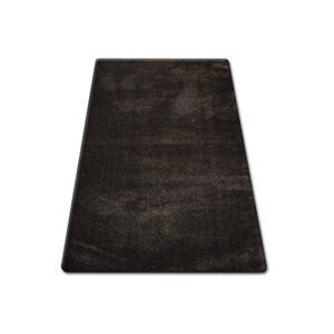 Dywany Lusczow Kusový koberec SHAGGY MICRO hnědý, velikost 200x290