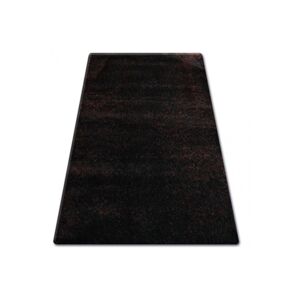 3kraft Kusový koberec SHAGGY NARIN černo-červený, velikost 80x150