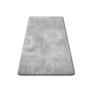Dywany Lusczow Kusový koberec AKRYLOVÝ PATARA 0129 L.Sand/Tyrkysový, velikost 240x350
