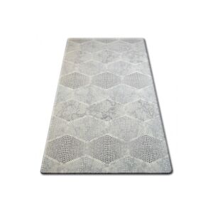 Dywany Lusczow Kusový koberec AKRYLOVÝ PATARA 0241 Krémový/Tyrkysový, velikost 80x150