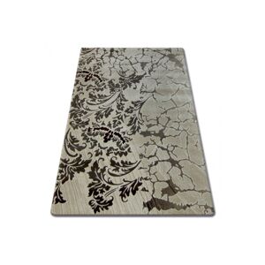 3kraft Kusový koberec FLORYA Leaves krémovo-béžový, velikost 200x300