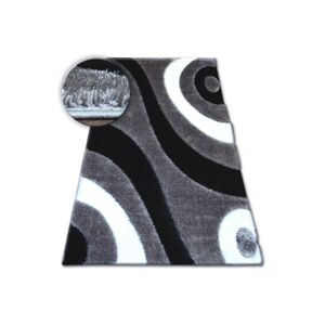 Dywany Lusczow Kusový koberec Shaggy SPACE JAY šedý, velikost 120x170