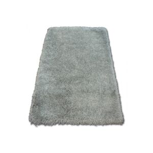 3kraft Kusový koberec LOVE SHAGGY stříbrný, velikost 200x290