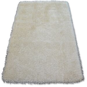 Dywany Lusczow Kusový koberec LOVE SHAGGY krémový, velikost 80x150