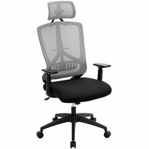 Rongomic Kancelářská židle Issechee černo-šedá